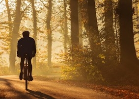 Winter Peak District Cycling