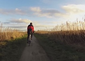 Winter Peak District Cycling Video