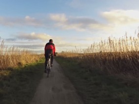Winter Peak District Cycling Video