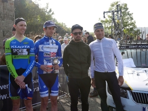 Monsal Hill Climb - Men's Podium