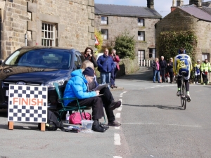 Buxton Mountain Time Trial - Finish Line