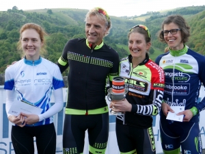 Monsal Hill Climb 2016 - Women's Podium